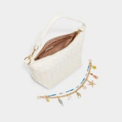 Aldo Frankiewoven Women's Woven Shoulder Bag -The Aldo Shop product 14087904 frankiewoven white 100 002 029 alt2 sq gy