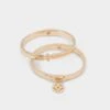Aldo Devamaendra Gold-Tone Floral Medallion Bangle Set - 2 Piece 2 Aldo Devamaendra Gold-Tone Floral Medallion Bangle Set - 2 Piece -The Aldo Shop product 14088334 devamaendra gold 710 main sq gy
