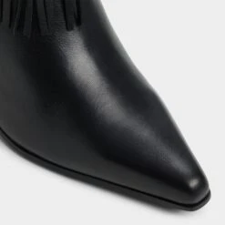 Aldo Jollene Fringe Leather Ankle Boots -The Aldo Shop product 14088517 jollene black 001 001 043 alt4 sq gy