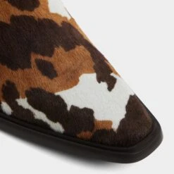 Aldo Guthrie Women's Cow Print Calf Hair Western Boots 17 Aldo Guthrie Women's Cow Print Calf Hair Western Boots -The Aldo Shop product 14091160 guthrie multi 253 001 037 alt4 sq gy