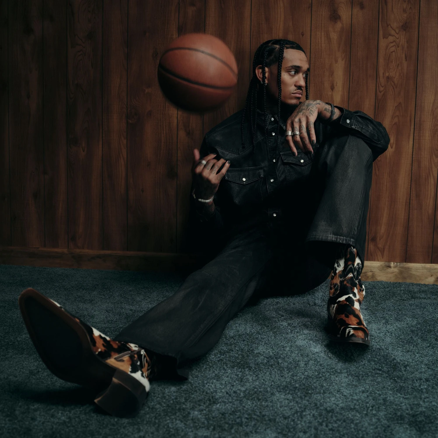 Aldo Guthrie Women's Cow Print Calf Hair Western Boots 12 Aldo Guthrie Women's Cow Print Calf Hair Western Boots - Image 10