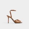 Aldo Kaiasien Brown Leather Sculptural Stiletto Sandals -The Aldo Shop product 14097023 kaiasien beige 274 002 042 main sq gy