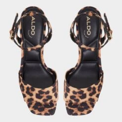 Aldo Chicgleam Leopard Print Block Heel Sandals -The Aldo Shop product 14115012 chicgleam multi 967 003 013 alt5 sq gy