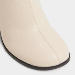 Aldo Evander Leather Stiletto Ankle Boots -The Aldo Shop product 14115041 evander white 108 002 045 alt4 sq gy