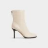 Aldo Evander Leather Stiletto Ankle Boots 2 Aldo Evander Leather Stiletto Ankle Boots -The Aldo Shop product 14115041 evander white 108 002 045 main sq gy