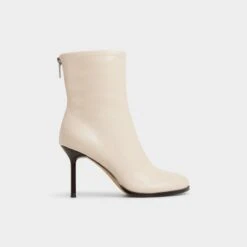 Aldo Evander Leather Stiletto Ankle Boots