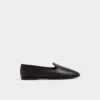 Aldo Aurabelle Women's Pointed Toe Leather Loafers -The Aldo Shop product 14115109 aurabelle black 001 001 043 main sq gy