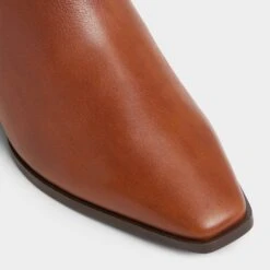 Aldo Raneldar Women's Brown Leather Pointy Toe Chelsea Boots 15 Aldo Raneldar Women's Brown Leather Pointy Toe Chelsea Boots -The Aldo Shop product 14116188 raneldar brown 210 001 043 alt4 sq gy