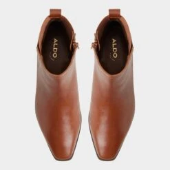 Aldo Raneldar Women's Brown Leather Pointy Toe Chelsea Boots 16 Aldo Raneldar Women's Brown Leather Pointy Toe Chelsea Boots -The Aldo Shop product 14116188 raneldar brown 210 001 043 alt5 sq gy