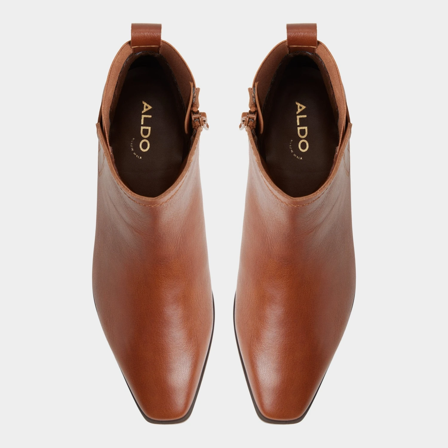 Aldo Raneldar Women's Brown Leather Pointy Toe Chelsea Boots 8 Aldo Raneldar Women's Brown Leather Pointy Toe Chelsea Boots - Image 6