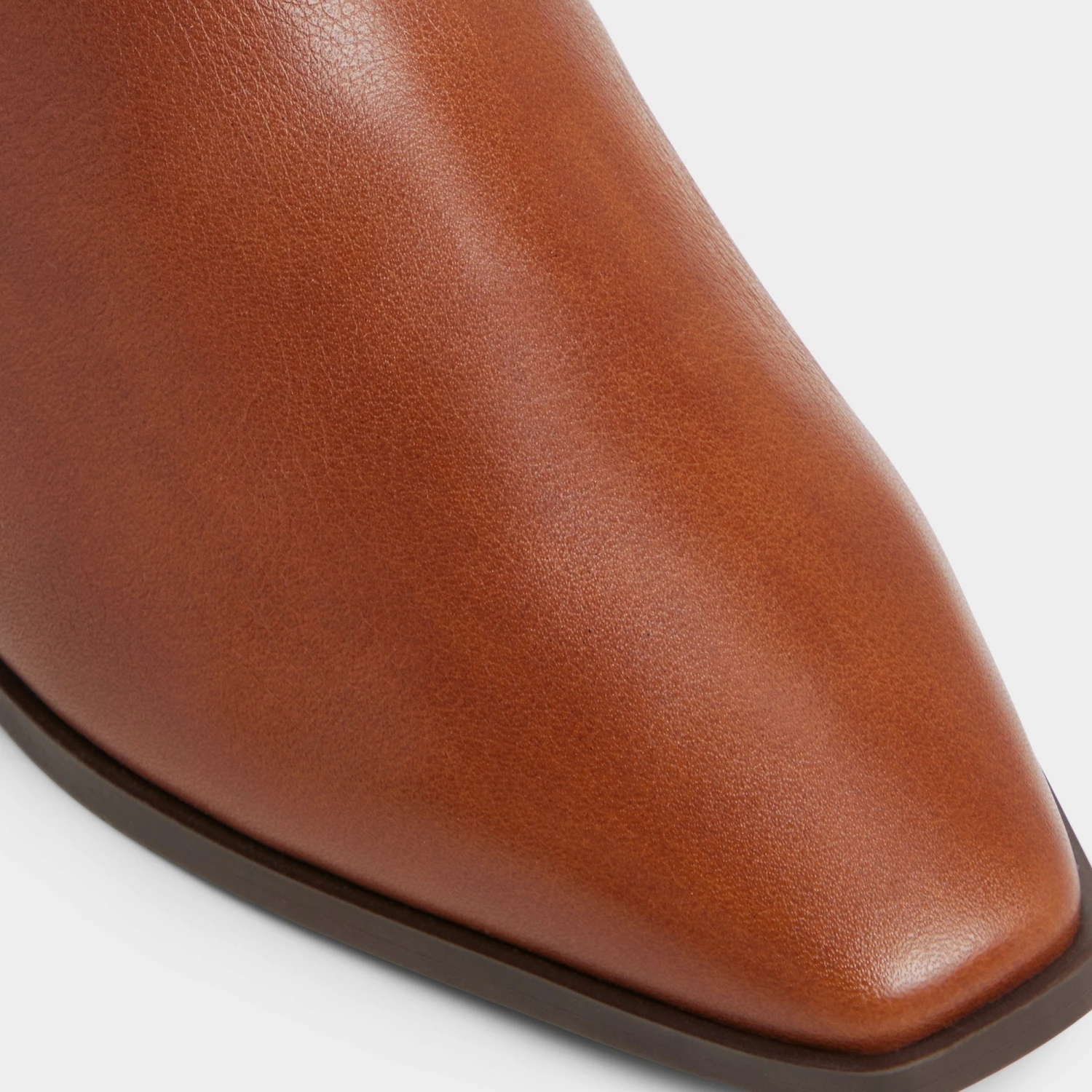 Aldo Raneldar Women's Brown Leather Pointy Toe Chelsea Boots 10 Aldo Raneldar Women's Brown Leather Pointy Toe Chelsea Boots - Image 8