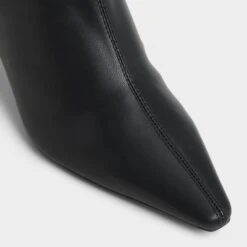 Aldo Gavamana Black Leather Kitten Heel Ankle Boots -The Aldo Shop product 14116477 gavamana black 001 002 045 alt4 sq gy