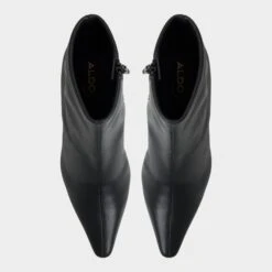 Aldo Gavamana Black Leather Kitten Heel Ankle Boots -The Aldo Shop product 14116477 gavamana black 001 002 045 alt5 sq gy