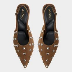 Aldo Naiarah Studded Suede Kitten Heel Slingbacks 16 Aldo Naiarah Studded Suede Kitten Heel Slingbacks -The Aldo Shop product 14118284 naiarah green 340 001 046 alt5 sq gy