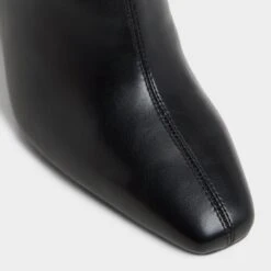 Aldo Ranabelila - Women's Black Leather Stiletto Ankle Boots -The Aldo Shop product 14118380 ranabelila black 001 002 045 alt4 sq gy