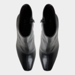 Aldo Ranabelila - Women's Black Leather Stiletto Ankle Boots -The Aldo Shop product 14118380 ranabelila black 001 002 045 alt5 sq gy