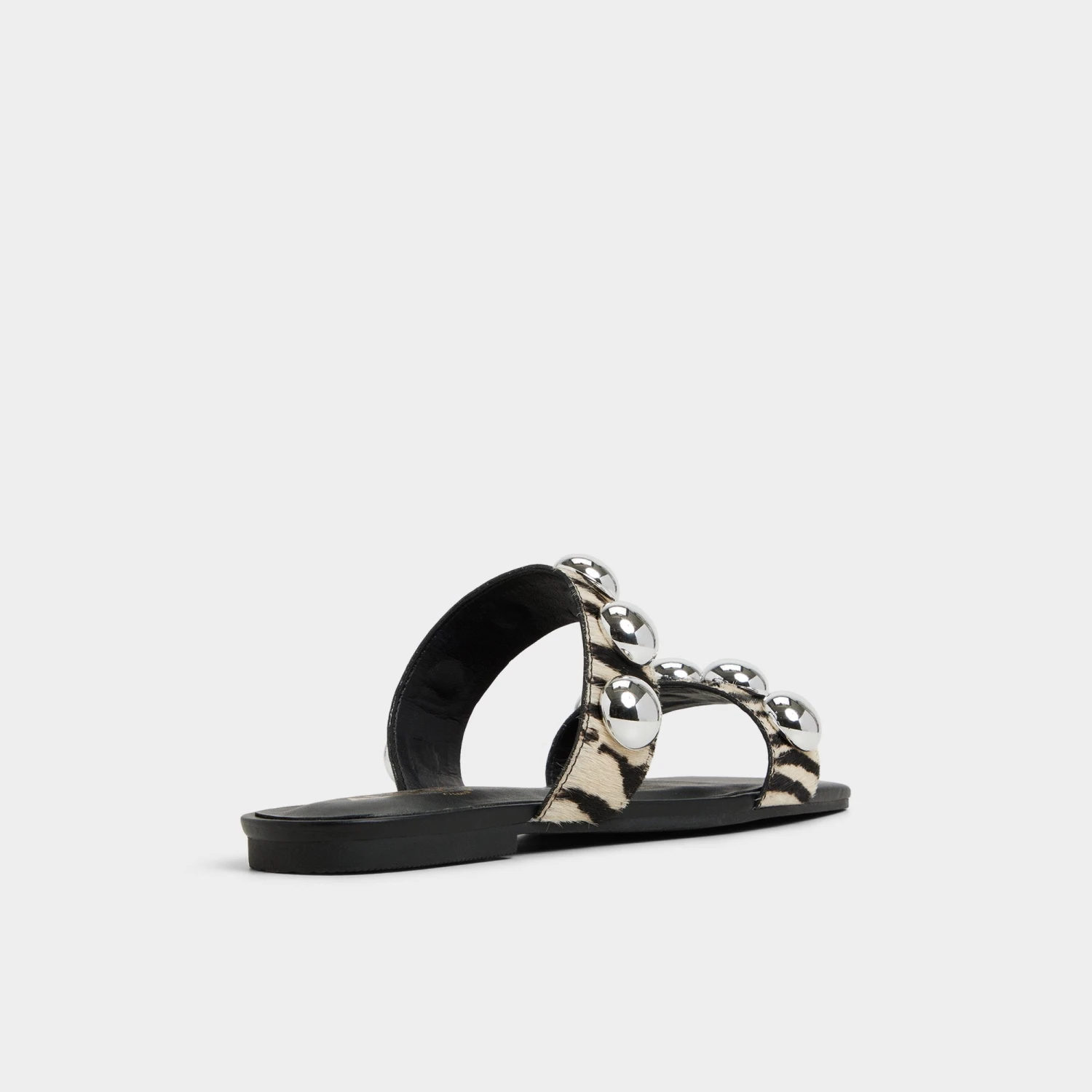 Aldo Katalena Studded Zebra Print Sandals 4 Aldo Katalena Studded Zebra Print Sandals - Image 2