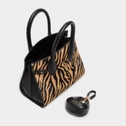Aldo Auraliee Tiger-Stripe Structured Tote Bag -The Aldo Shop product 14141348 auraliee multi 994 002 029 alt2 sq gy