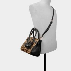Aldo Auraliee Tiger-Stripe Structured Tote Bag -The Aldo Shop product 14141348 auraliee multi 994 002 029 alt3 sq gy