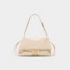 Aldo Eelinoraa - Soft Gathered Leather Crescent Bag in Cream 2 Aldo Eelinoraa - Soft Gathered Leather Crescent Bag in Cream -The Aldo Shop product 14141354 eelinoraa white 164 002 029 main sq gy