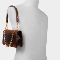 Aldo Daboucaa Snake Embossed Slim Shoulder Bag -The Aldo Shop product 14141370 daboucaa brown 200 002 029 alt4 sq gy