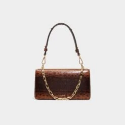 Aldo Daboucaa Snake Embossed Slim Shoulder Bag