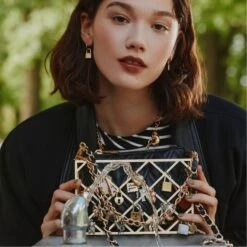 Aldo Ponddamour Quilted Leather Shoulder Bag with Charm Detailing -The Aldo Shop product 14141509 ponddamour black 006 002 029 campaign full sq gy