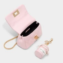Aldo Miapinkk Pink Diamond-Quilted Crossbody Bag -The Aldo Shop product 14141510 miapinkk pink 680 002 029 alt2 sq gy