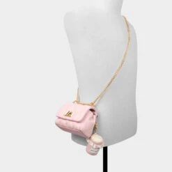 Aldo Miapinkk Pink Diamond-Quilted Crossbody Bag -The Aldo Shop product 14141510 miapinkk pink 680 002 029 alt3 sq gy