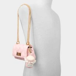 Aldo Miapinkk Pink Diamond-Quilted Crossbody Bag -The Aldo Shop product 14141510 miapinkk pink 680 002 029 alt4 sq gy