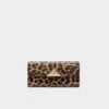 Aldo Ketziaa Leopard Print Patent Handbag with Statement Gold Clasp -The Aldo Shop product 14141553 ketziaa brown 240 002 029 main sq gy