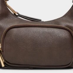 Aldo Ppiperr Women's Brown Shoulder Bag with Gold Accents -The Aldo Shop product 14141593 ppiperr brown 200 002 029 detail sq gy