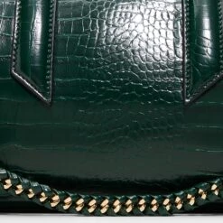 Aldo Albalaerell Glossy Emerald Croc Drum Bag -The Aldo Shop product 14143595 albalaerell green 301 002 029 detail sq gy