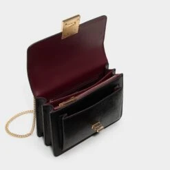 Aldo Nulsenn Structured Mini Crossbody Bag with Croc-Embossed Detail -The Aldo Shop product 14143612 nulsenn black 001 002 029 alt2 sq gy