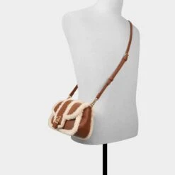Aldo Aauralii Faux Shearling and Leather Chain Shoulder Bag 13 Aldo Aauralii Faux Shearling and Leather Chain Shoulder Bag -The Aldo Shop product 14143662 aauralii brown 236 002 029 alt3 sq gy