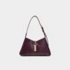 Aldo Julietta Burgundy Croc-Embossed Shoulder Bag -The Aldo Shop product 14143716 julietta red 649 002 029 main sq gy