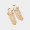 Aldo Solleenne Wave Sculptural Fringe Drop Earrings -The Aldo Shop product 14145254 solleenne gold 710 main sq gy