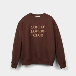 Aldo Coffee Lovers Club Relaxed Crewneck Sweatshirt