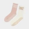 Aldo Pilatesclub - Motivational Non-Slip Workout Ankle Socks