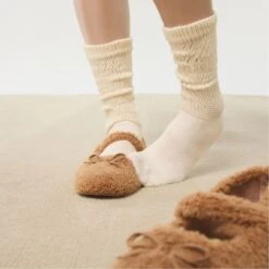 Aldo Cozycove Women's Sherpa Slippers with Bow - Brown -The Aldo Shop product 14145500 cozycove brown 220 003 067 look part sq gy