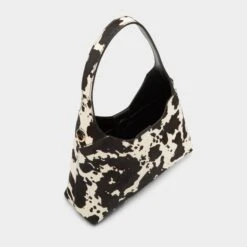 Aldo Smallharperr Cow Print Slouchy Hobo Bag -The Aldo Shop product 14151706 smallharperr black 003 001 029 alt2 sq gy