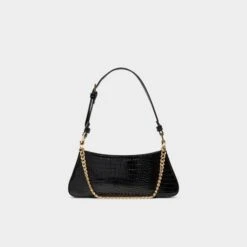 Aldo Jobellee Croc-Embossed Baguette Bag
