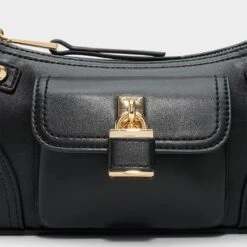 Aldo Alexeaa - Elegant Women's Baguette Bag with Golden Hardware -The Aldo Shop product 14151831 alexeaa black 001 002 029 detail sq gy