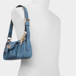 Aldo Beramandraa - Sleek Ocean-Tinted Leather Baguette Bag with Padlock -The Aldo Shop product 14151833 beramandraa blue 407 002 029 alt3 sq gy