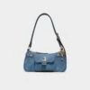 Aldo Beramandraa - Sleek Ocean-Tinted Leather Baguette Bag with Padlock -The Aldo Shop product 14151833 beramandraa blue 407 002 029 main sq gy