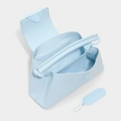 Aldo Kallyy Women's Trapeze Mini Bag with Matte Finish - Ice Blue -The Aldo Shop product 14151837 kallyy blue 451 002 029 alt2 sq gy