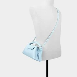 Aldo Kallyy Women's Trapeze Mini Bag with Matte Finish - Ice Blue -The Aldo Shop product 14151837 kallyy blue 451 002 029 alt3 sq gy
