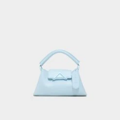 Aldo Kallyy Women's Trapeze Mini Bag with Matte Finish - Ice Blue
