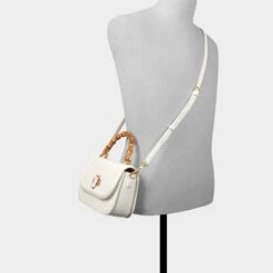 Aldo Kairaa Croc-Embossed Top Handle Bag with Bamboo Handle -The Aldo Shop product 14151858 kairaa white 100 002 029 alt3 sq gy