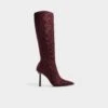 Aldo Innez Rhinestone Knee-High Stiletto Boots -The Aldo Shop product 14153283 innez red 601 003 032 main sq gy